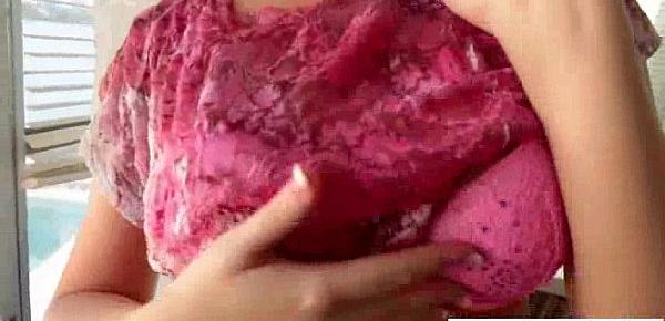  Alone Girl Start Sexually Play With All Kind Of Things movie-21